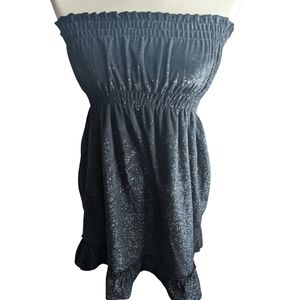 Black Terry cloth dress